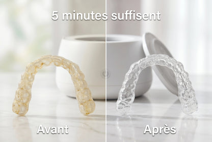 NYMA RITUAL™ - Nettoyeur ultrasonique & UV pour appareils dentaires